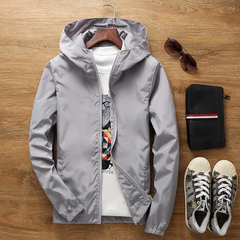Wholesale Best Price Waterproof Outdoor Jacket Ropa De Abrigo Impermeable Solid Color Me aperçu 13