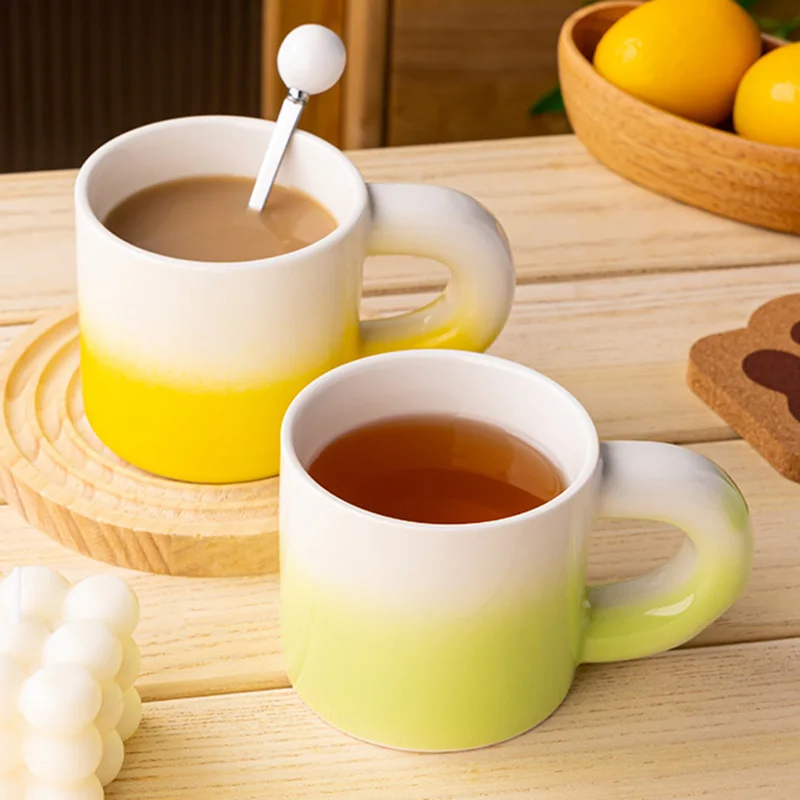 Eco-friendly Ceramic Mugs with Heavy Handles - Perfect Gifts