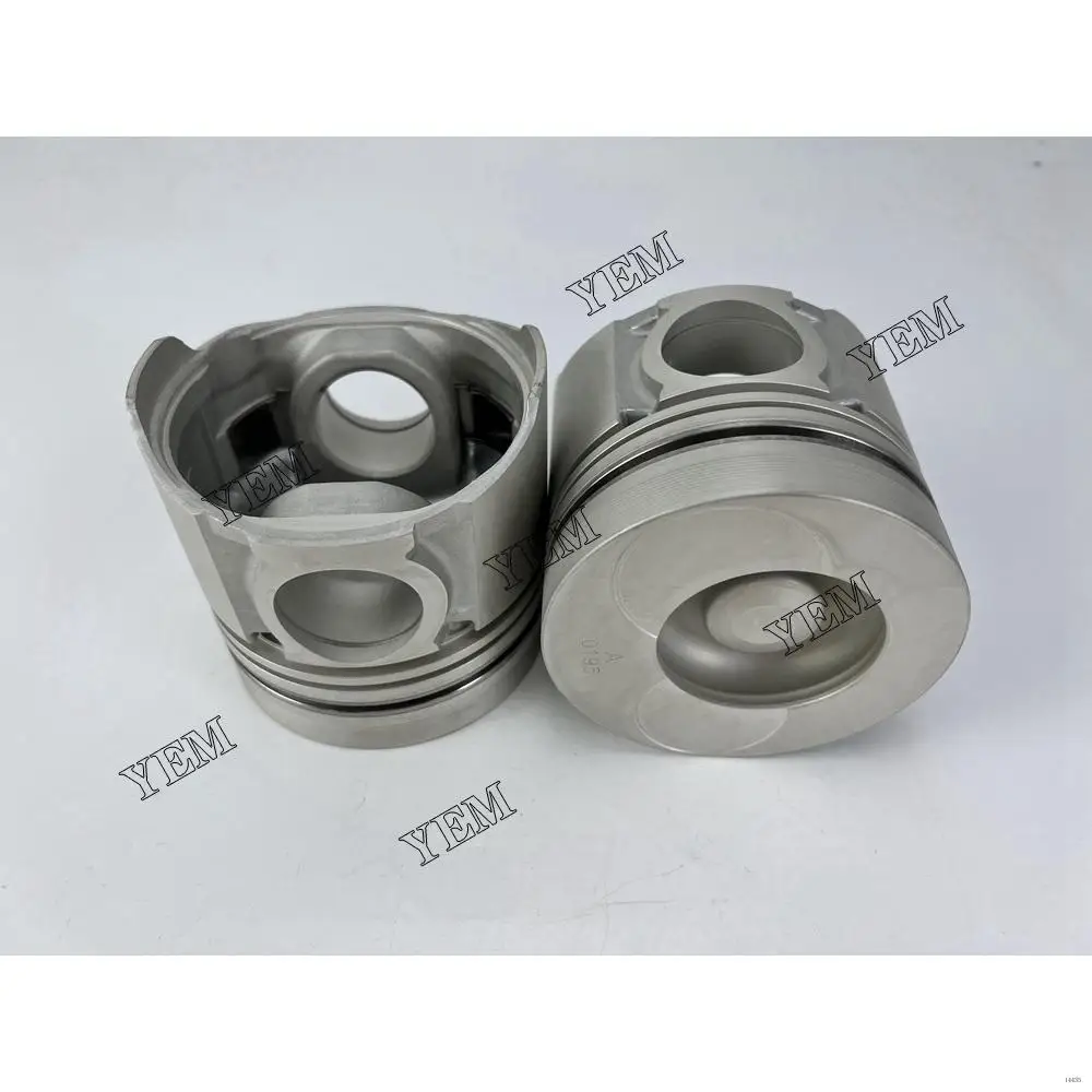 Engine Piston Kit With Piston Pin 65.02501-0195 for Doosan DB58 Excavator Forklift Diesel Engine Repair Parts