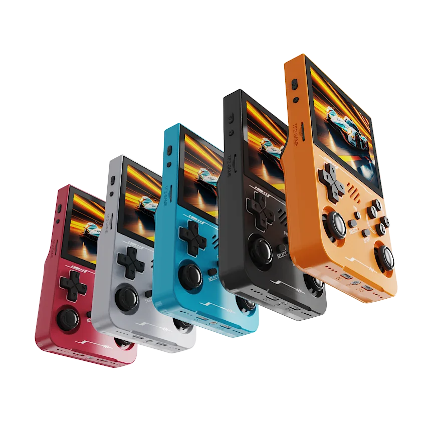 オープンソース R36xx ハンドヘルド レトロゲームコンソール 64GB 3.5
