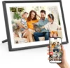 White with Black frame