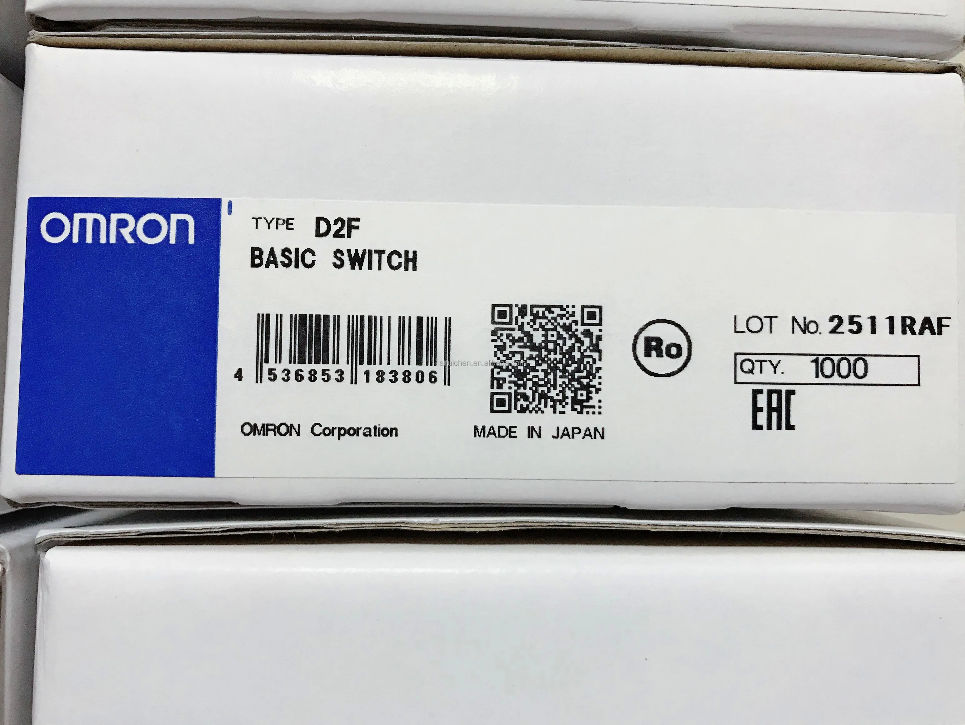 D2F OMRON SWITCH