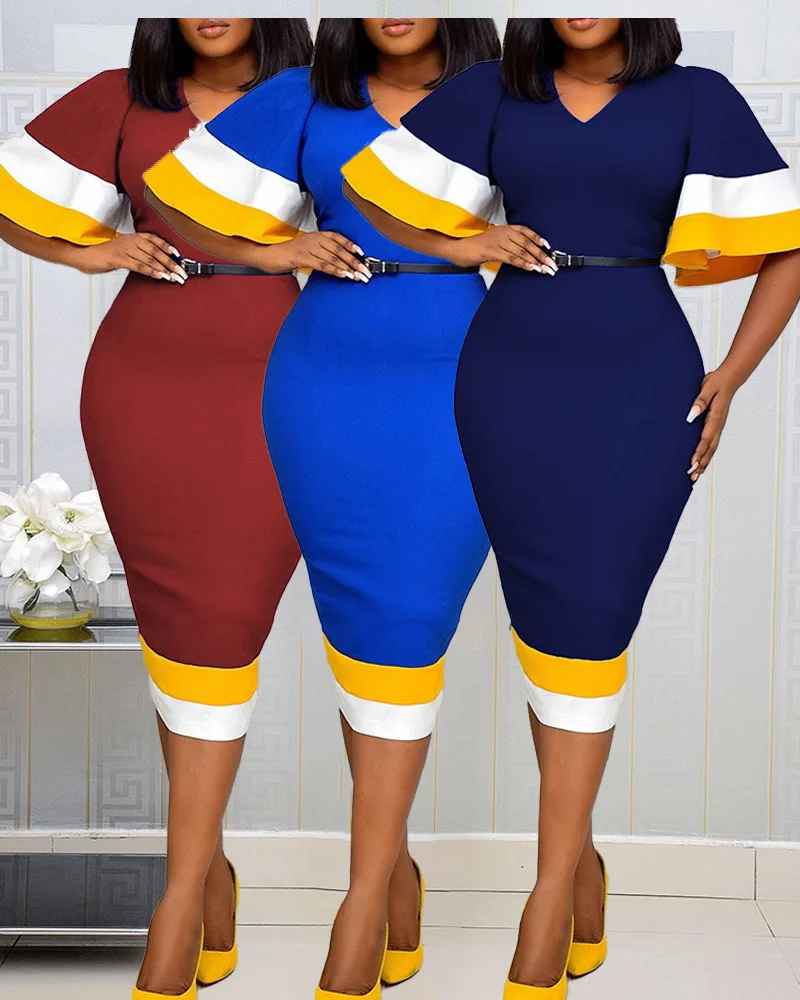 Summer Women Horn Sleeve Long Dress Africa Large Size Church Dress - Buy Plus  Size Women Dresses,Africa Church Dress,Summer Women Horn Sleeve Long Dress  Africa Large Size Church Dress Product on Alibaba.com