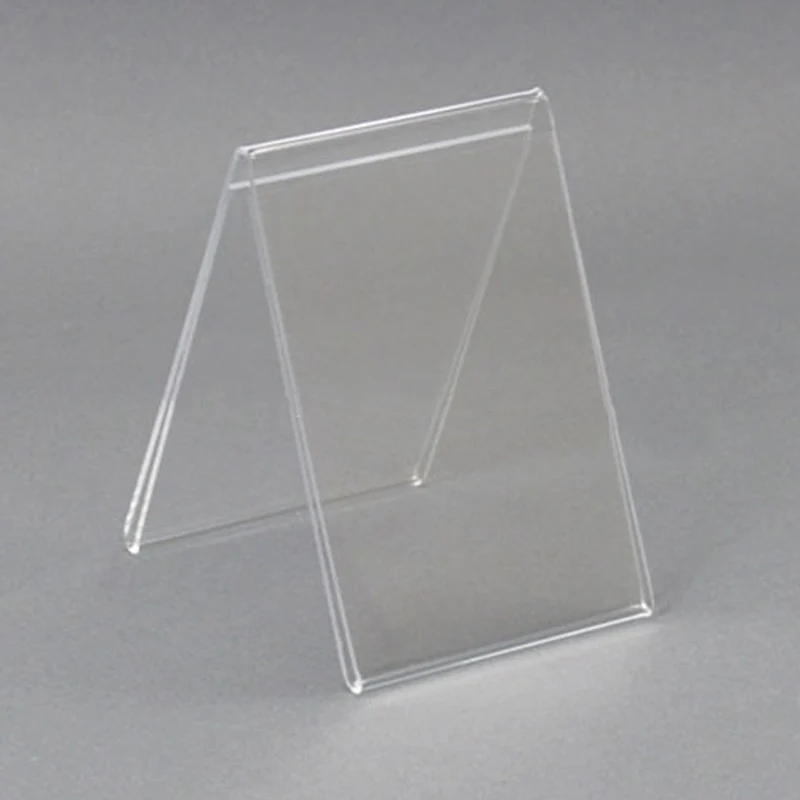 Marketing Holders Sign Holder 4 X 6 Side Load Two Sided Table Tent