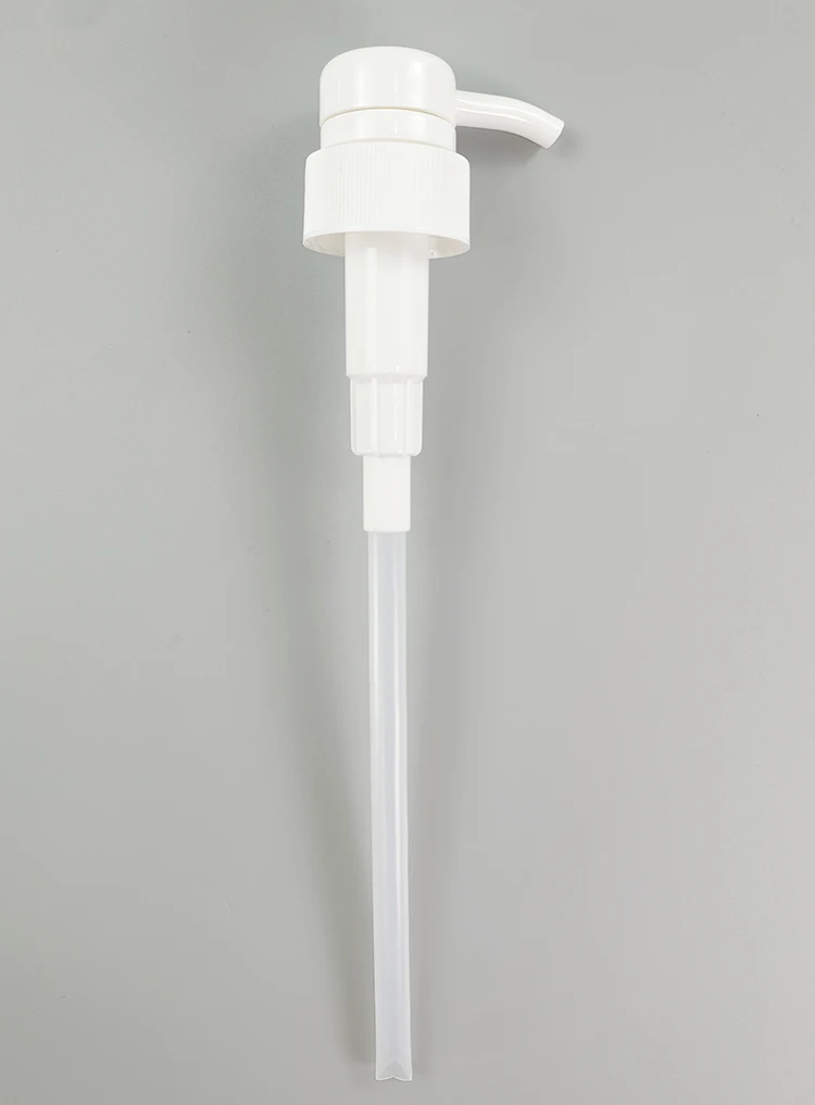 410 size hot selling wholesale plastic 4cc lotion pump in white color with 150mm tube-68