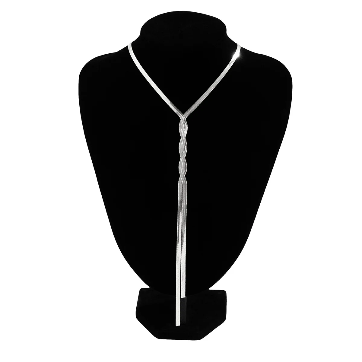 Waterproof Stainless Steel Chain Gold Plated Double Layer Twisted