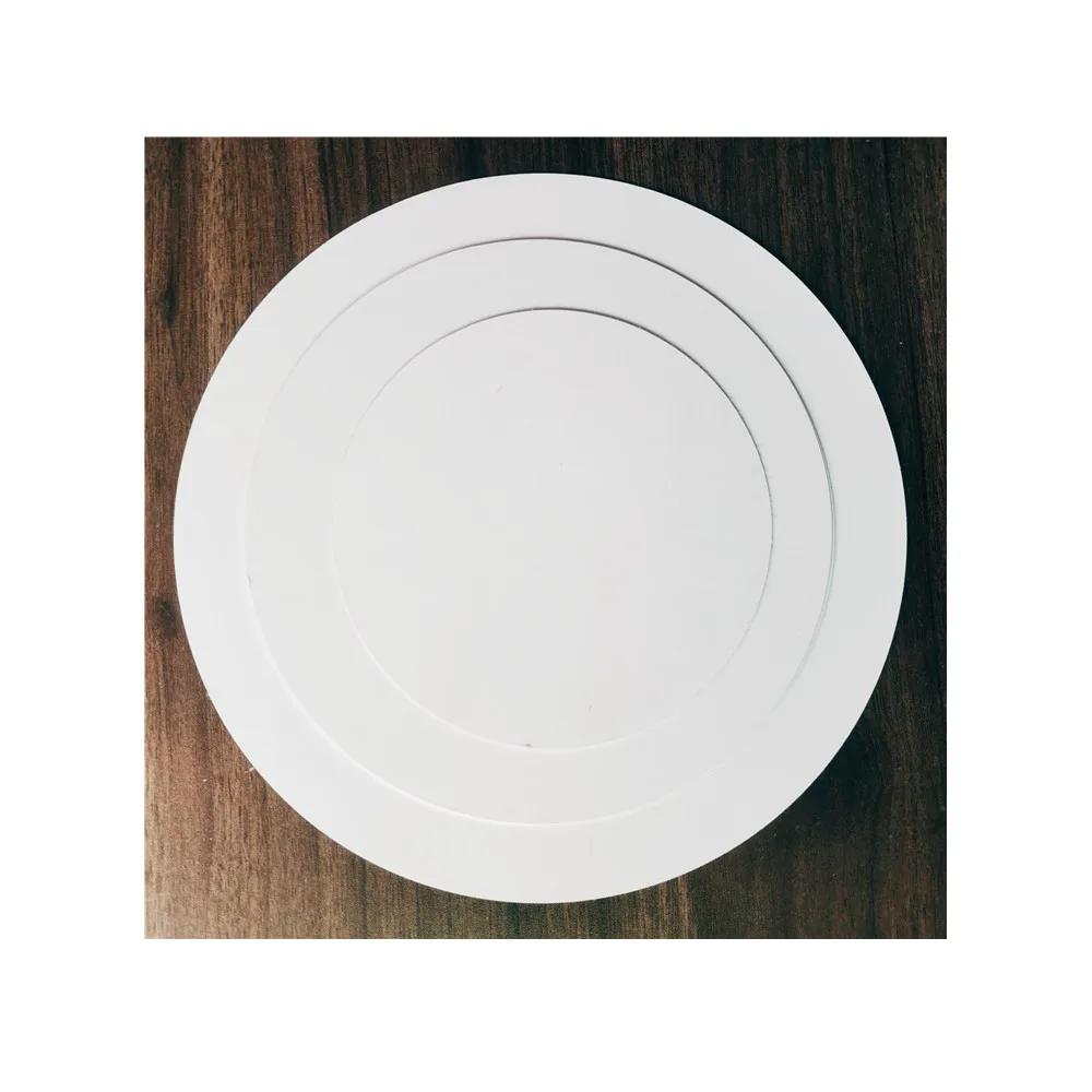Sublimation Blank 4 Inch Round Metal Plates - China Sublimation