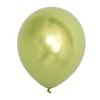 Globo verde claro cromado