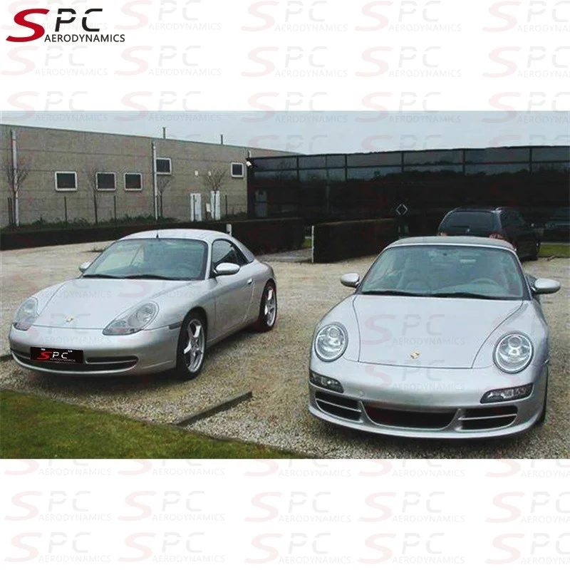 SPC Upgrade 997 Looks Front Bumper Front Fender for Porsche 986 996 Tuning Body Kit for Porsche Boxster 1997-2004 911 1998-2004