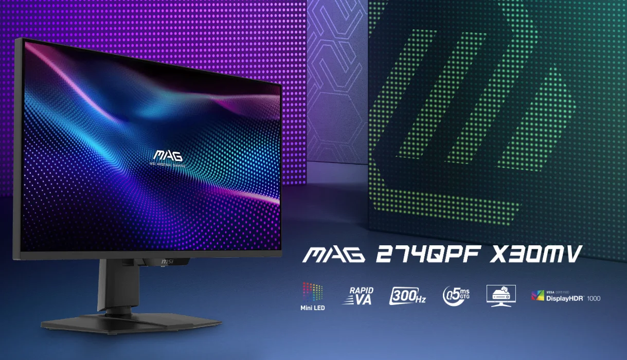 Wholesale MSI MAG 274QPF X30MV 300Hz 0.5ms GTG 2560 X 1440 (WQHD