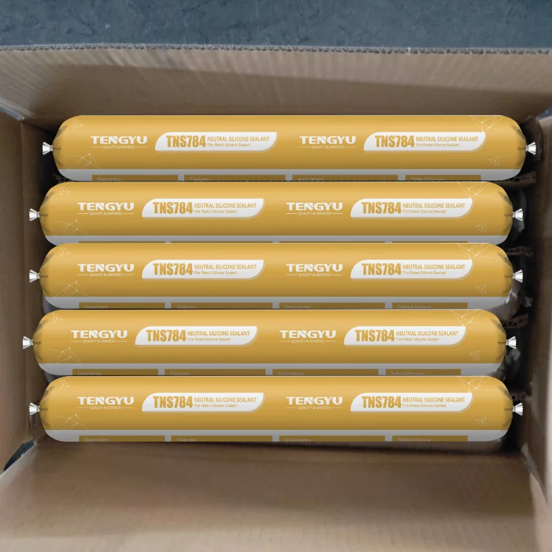 High Temp Weather Resistant Flame Retardant Fire Proof Silicone Sealant