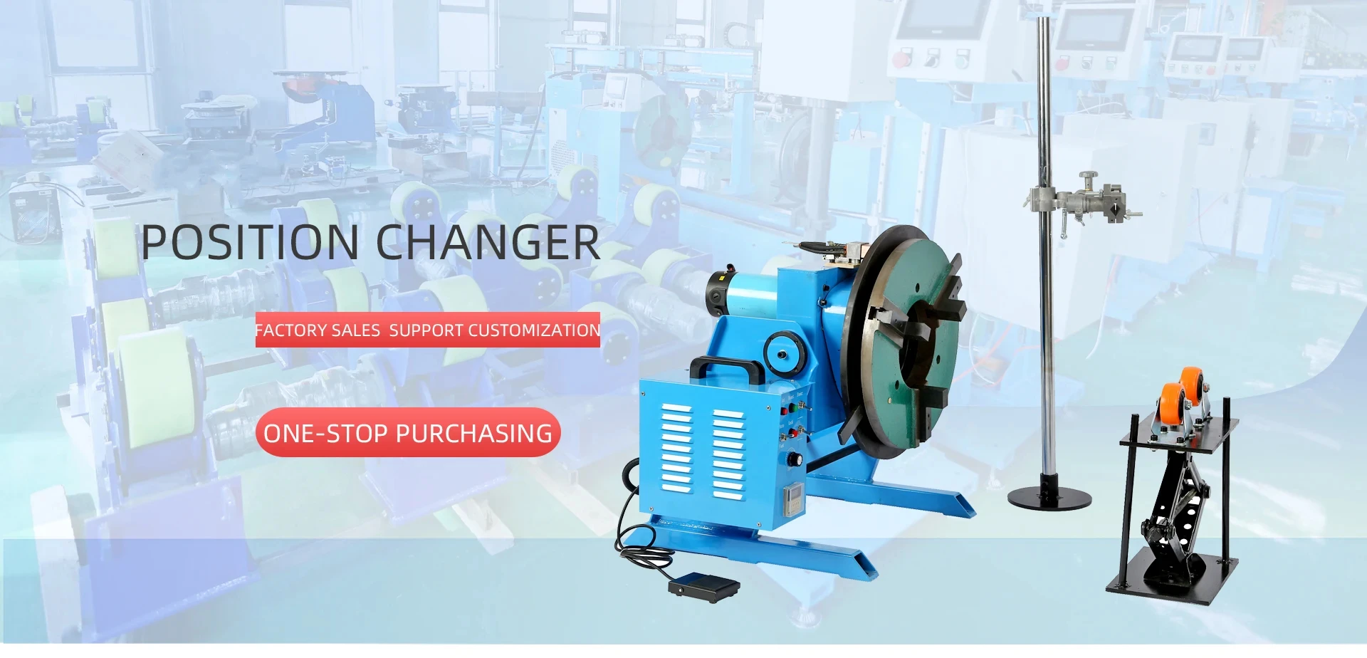 Timer Welding Linkage Automatic Welding Positioner / 30kg 50kg 100kg ...