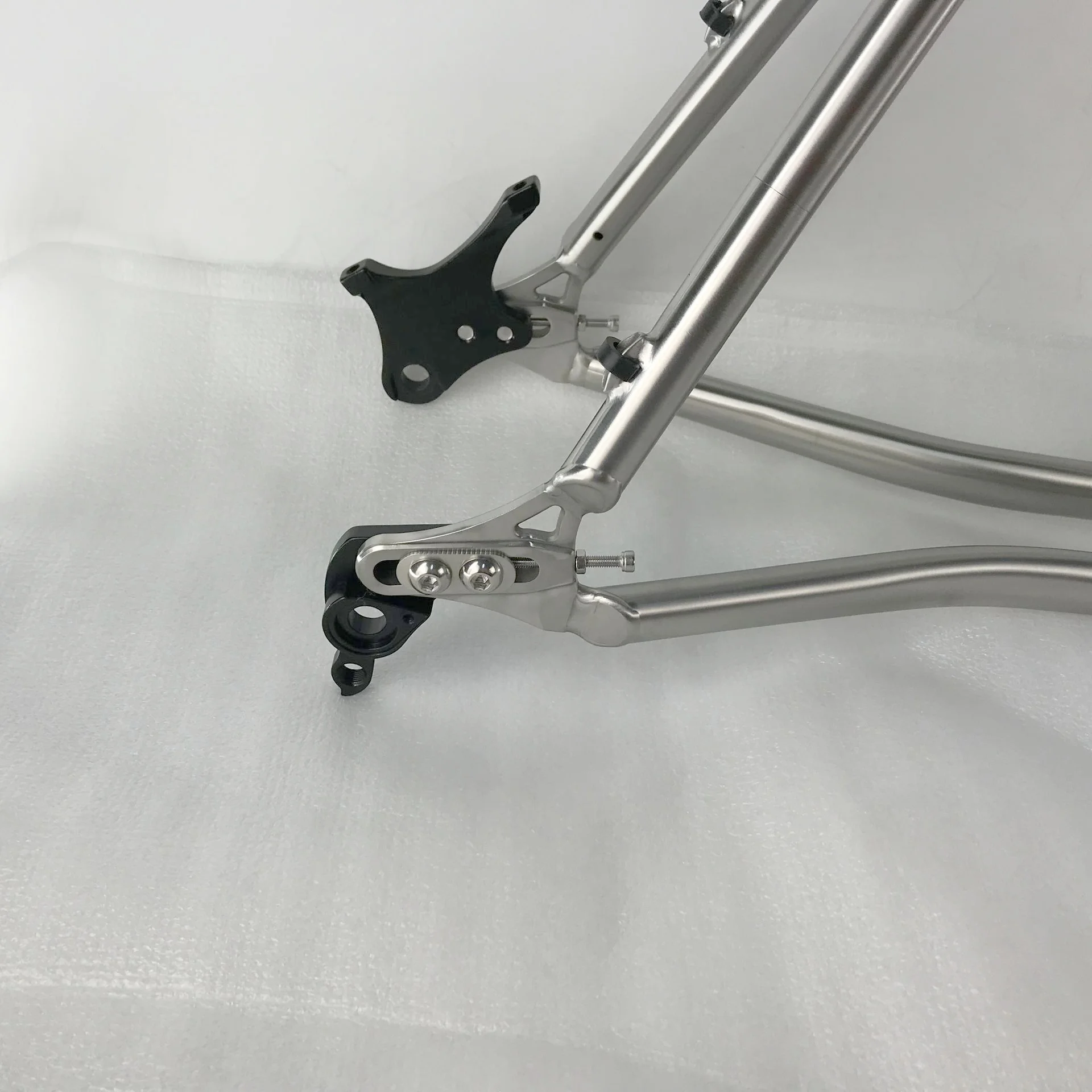 Waltly 700C CX Road Titanium Frame with Belt Drive Design
