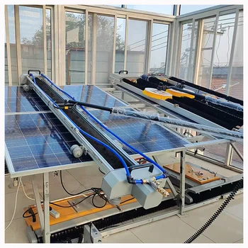 Solar Cleaning Machine for Robot Companies Brushes Panels Equipment Best Clean Rail Mini Cleaner Solar Cleaning Machine