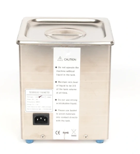 Stainless Steel 1.6L Timer Series Dual-Frequency Degassing Series Ultrasonic Cleaner GB-1613 Low Price