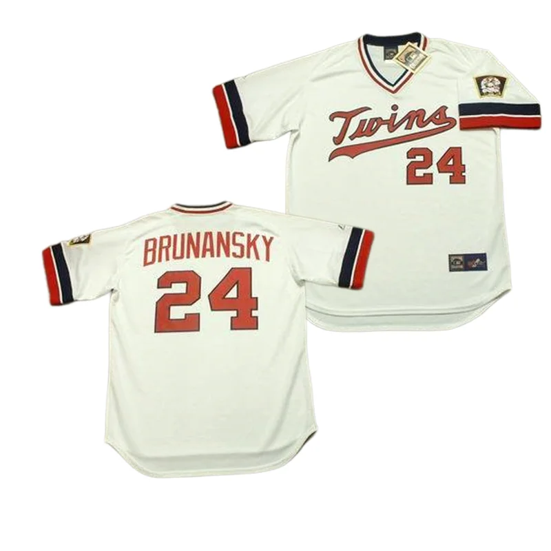 Wholesale Men's Minnesota Twins 14 Kent Hrbek 16 Frank Viola 24 Tom  Brunansky 27 David Ortiz Throwback Baseball Jersey Stitched S-5xl From  m.