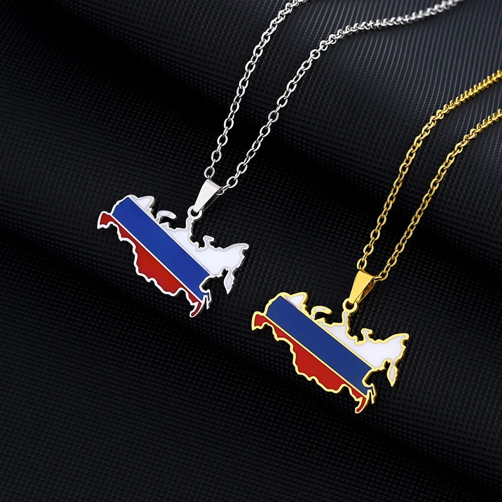Map Necklaces