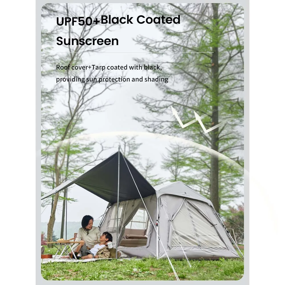 Mobi Garden 5.0 Camping Tent - Portable, Waterproof Shelter with