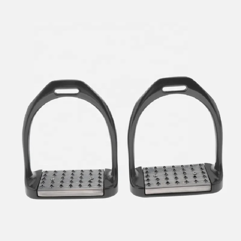 New Aluminum Black Stirrups Horse Equipment Horse Stirrups By Inspire