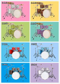 工場直販 プロフェッショナル ジャズドラムセット 5点/7点セット