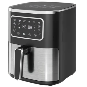 Hot Selling 5L Air Fryer Dial  Air Fryer Oven Smart Air Fryers Customize Large Capacity 10L Intelligent Touch Screen Air Fryer