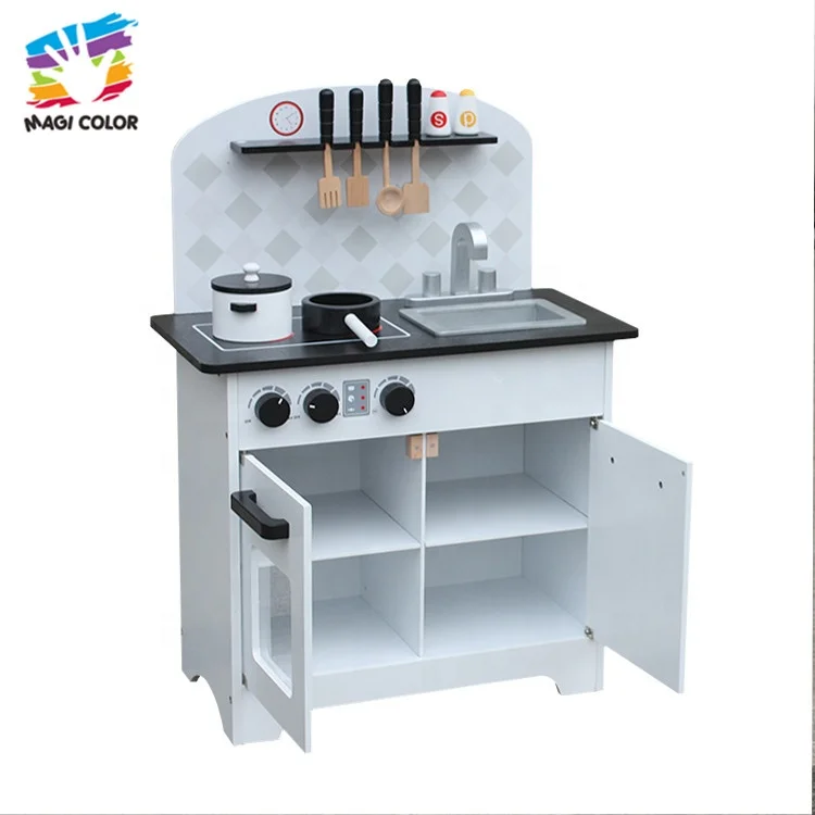 
 Готовый к отправке деревянный игрушечный кухонный набор для детей W10C349  