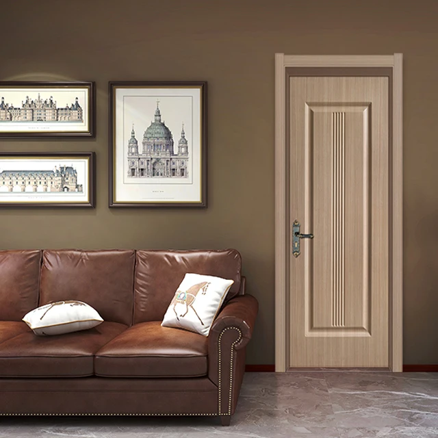 Super Quality Waterproof  WPC Door with WPC Door Skin Toilet Door Price Philippines