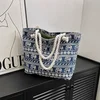 Blue Elephant Fabric Bag