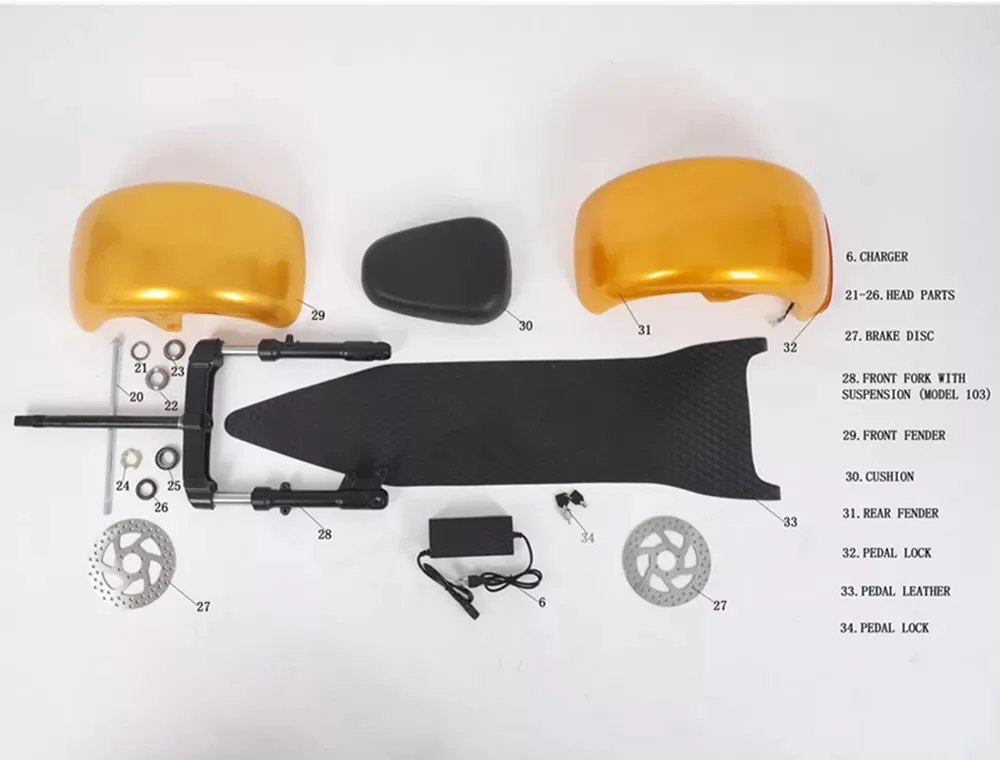 Citycoco Electric Scooter Accessories Controller Citycoco E Scooter ...