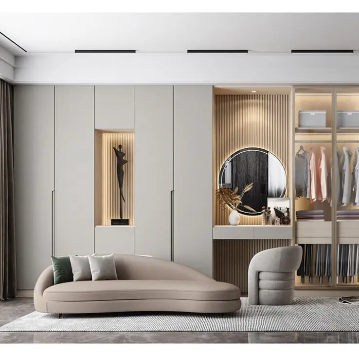 Made in China Customizable Modern Style Storage Clothing Furniture Wardrobe