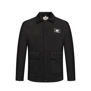 OEM Casual Jacket Men's Extra Large Fall Pocket Jacket Wholesale Custom Top