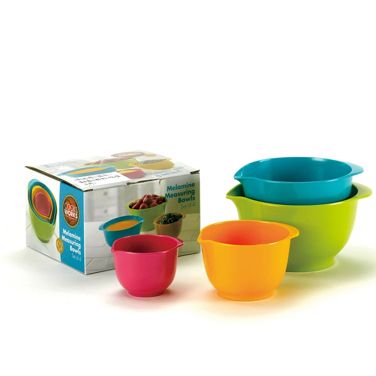 wholesale 6 piece melamine mixing bowls