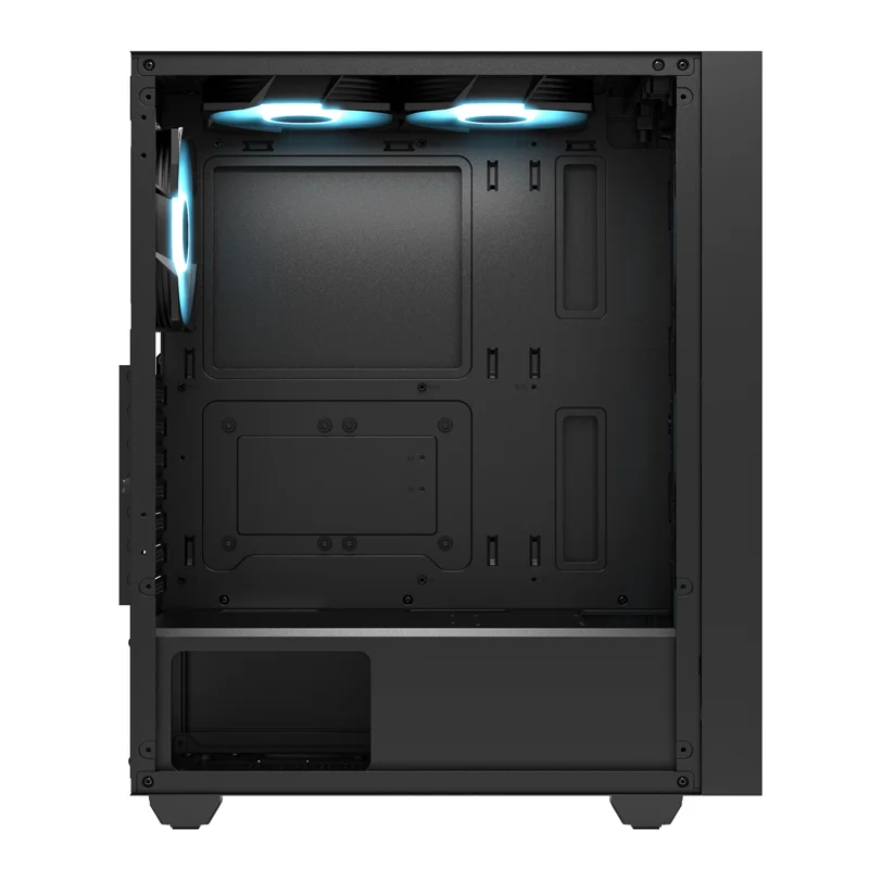 KINPOWER  Pc Tower Case Gaming Tempered Glass Micro Atx Unique Design Mesh Pc Computer C aperçu 4