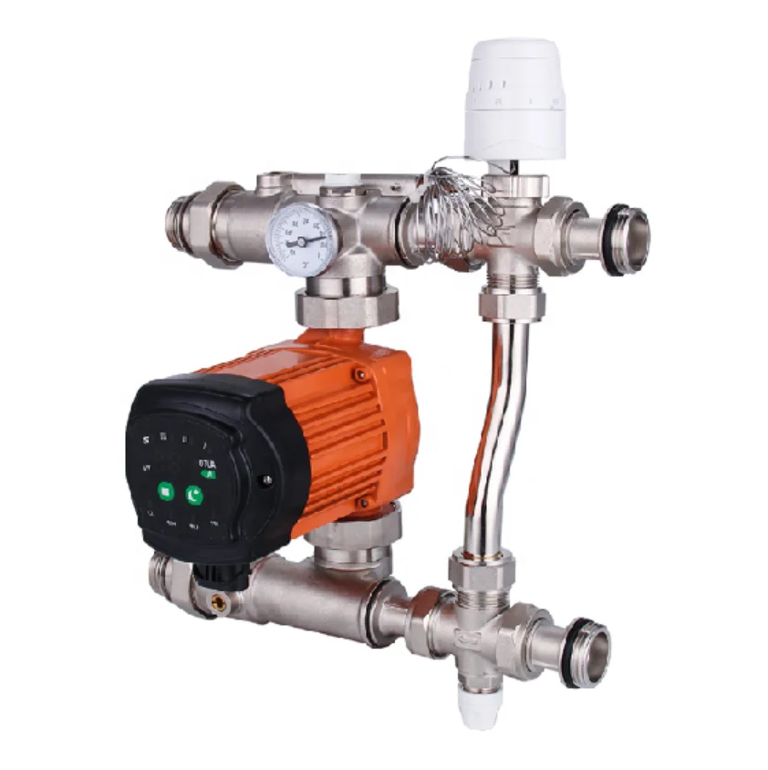 Manifold Unit Factory Manifold Pump Mixed Valve Unit Mixing Center Underfloor System ...