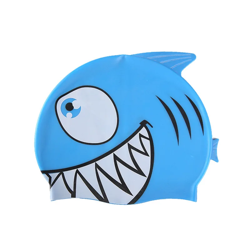 shark swimming hat