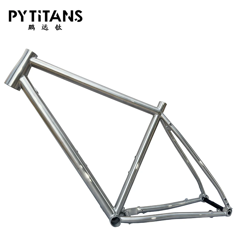 Factory Wholesale Custom Supply Custom Made Titanium Gravel Bike Frame  Manufacturer in China for Titanium Bike