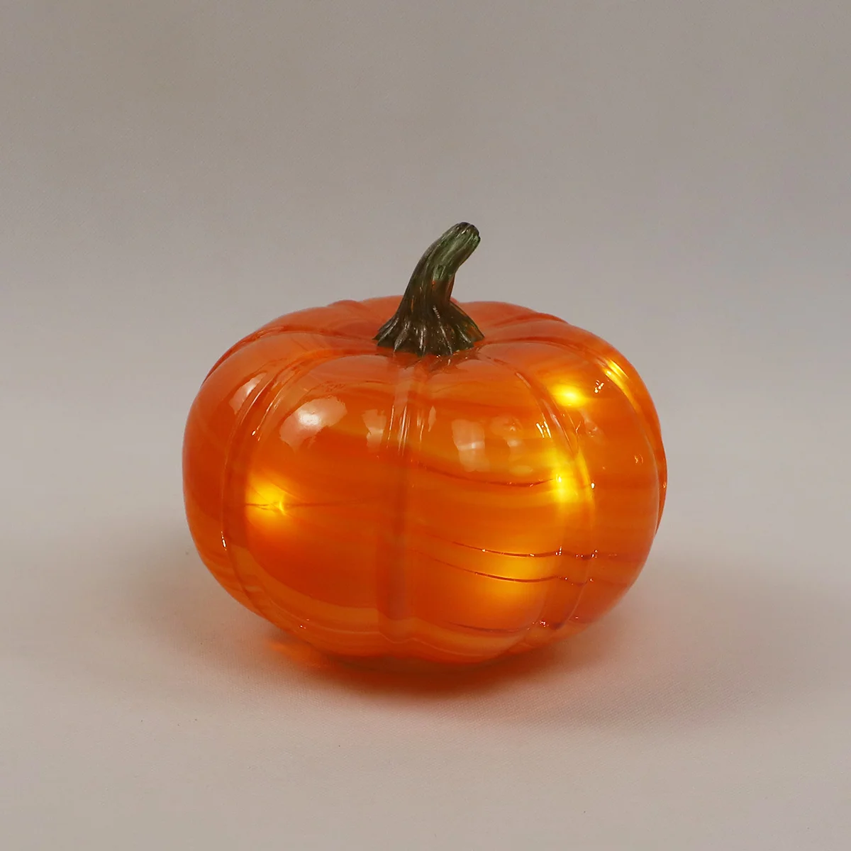 halloween items pumpkin light decorations selling crafts glass blown pumpkin fall autumn harvest thanksgiving