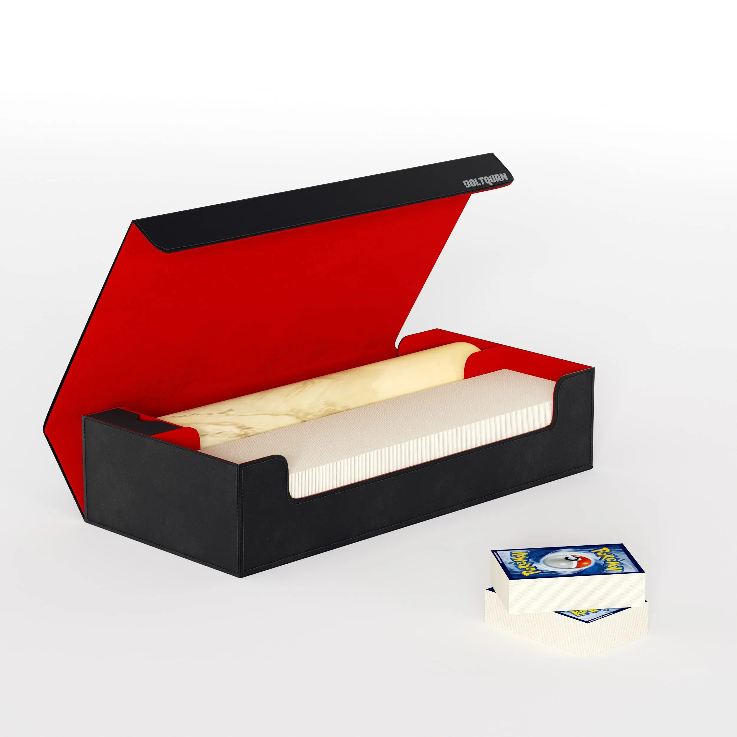 Scimi Premium Storage Box for 800+ Sleeved Trading Card Games Poker & Tarot  Card Organizer with Printed Mat Case