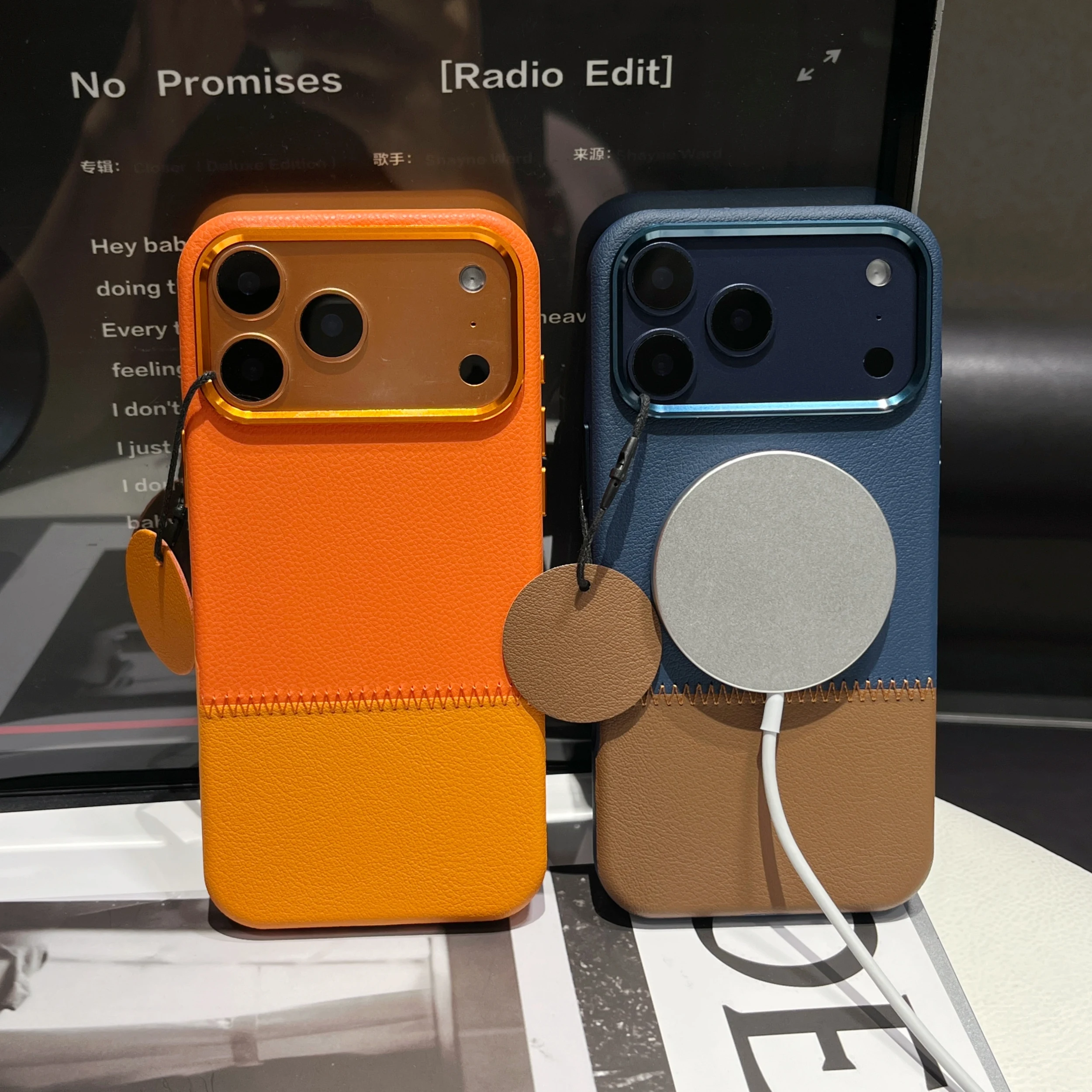 Wholesale Luxury for iPhone 17 16 Plus Pro Max Magnetic Phone Case High Quality Durable PC Cover Solid Color Matte Wireless Case