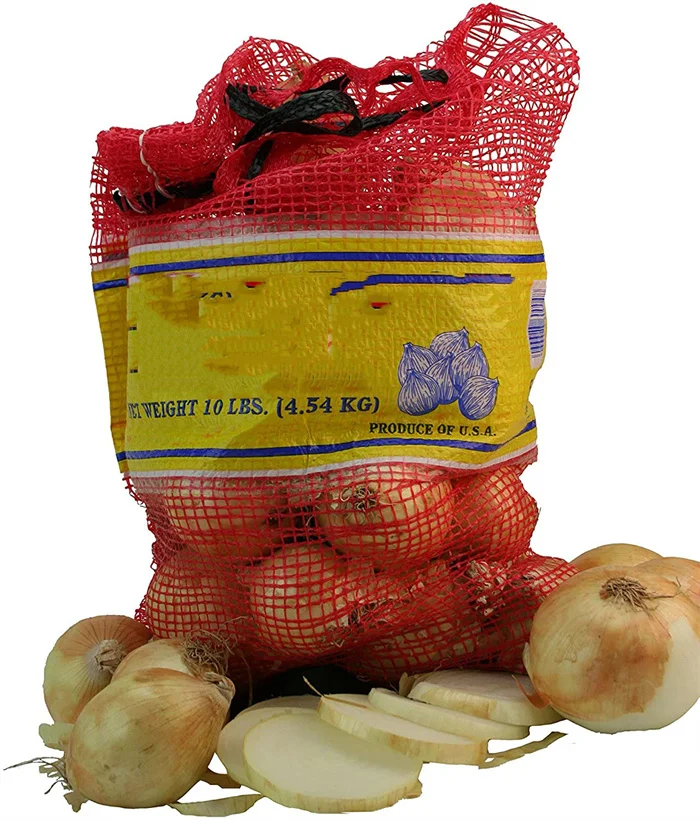 Pe Raschel Bolsa De Saco Malla Verduras 45*75cm 50x80cm Buy Pe