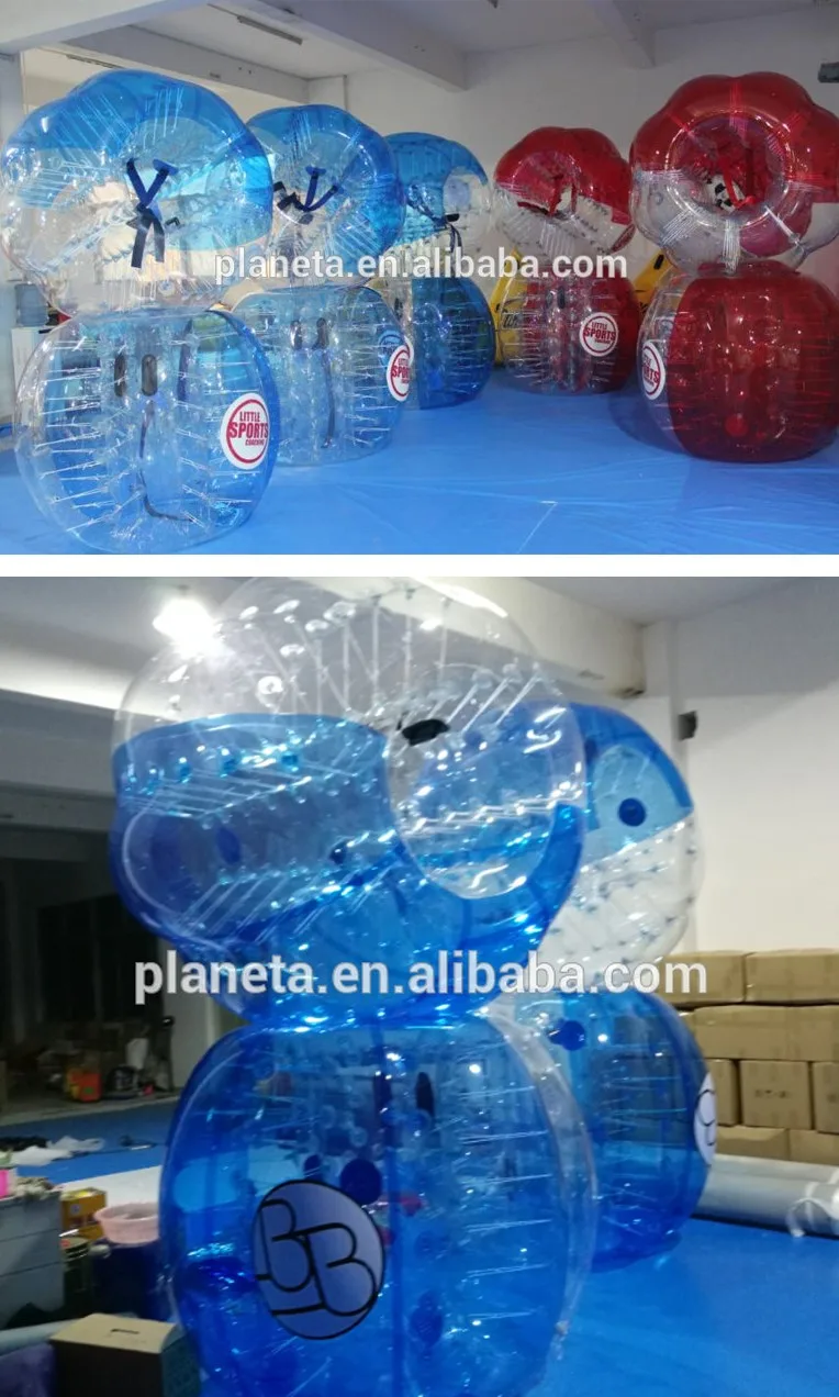 Human Size Inflatable Body Zorb Bumper Ball Suit Inflatable Bubble Football Soccer Ball For