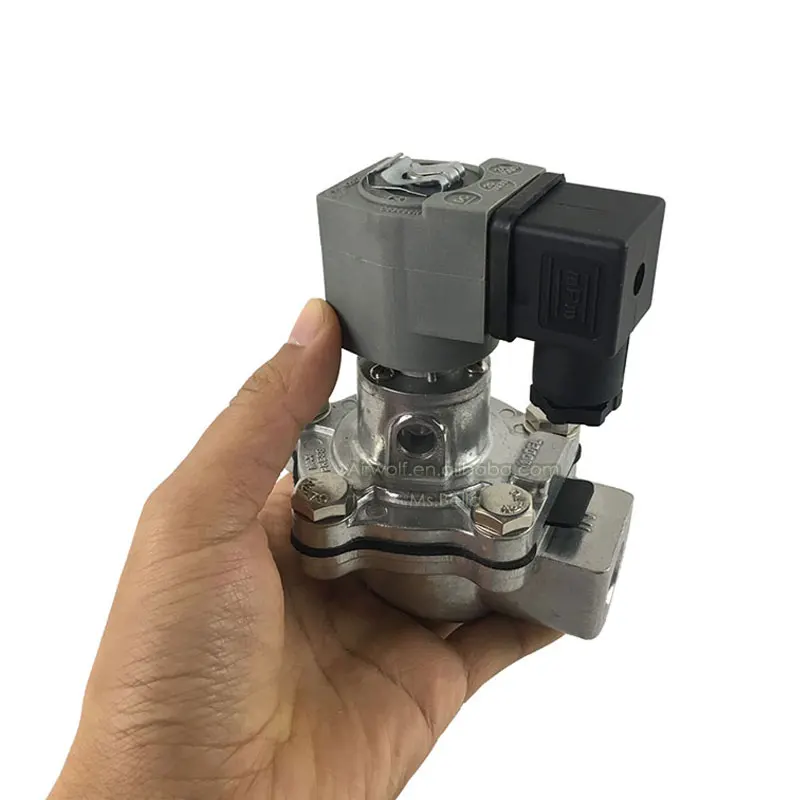 CA15T CA20T CA25T Threaded Right Angle Solenoid Valve Pulse Jet Valve for Bag House Dust Collector Diaphragm Valve