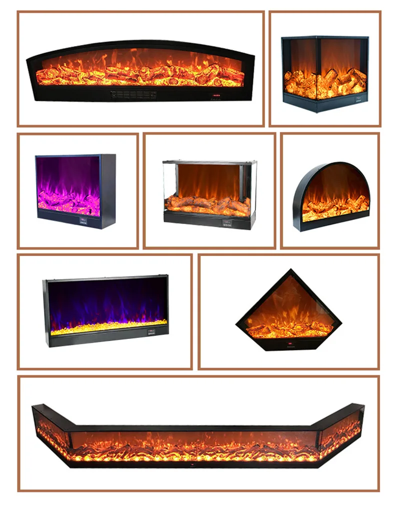 Indoor Custom Electronic Fireplace, 110V, 30W - detail 8