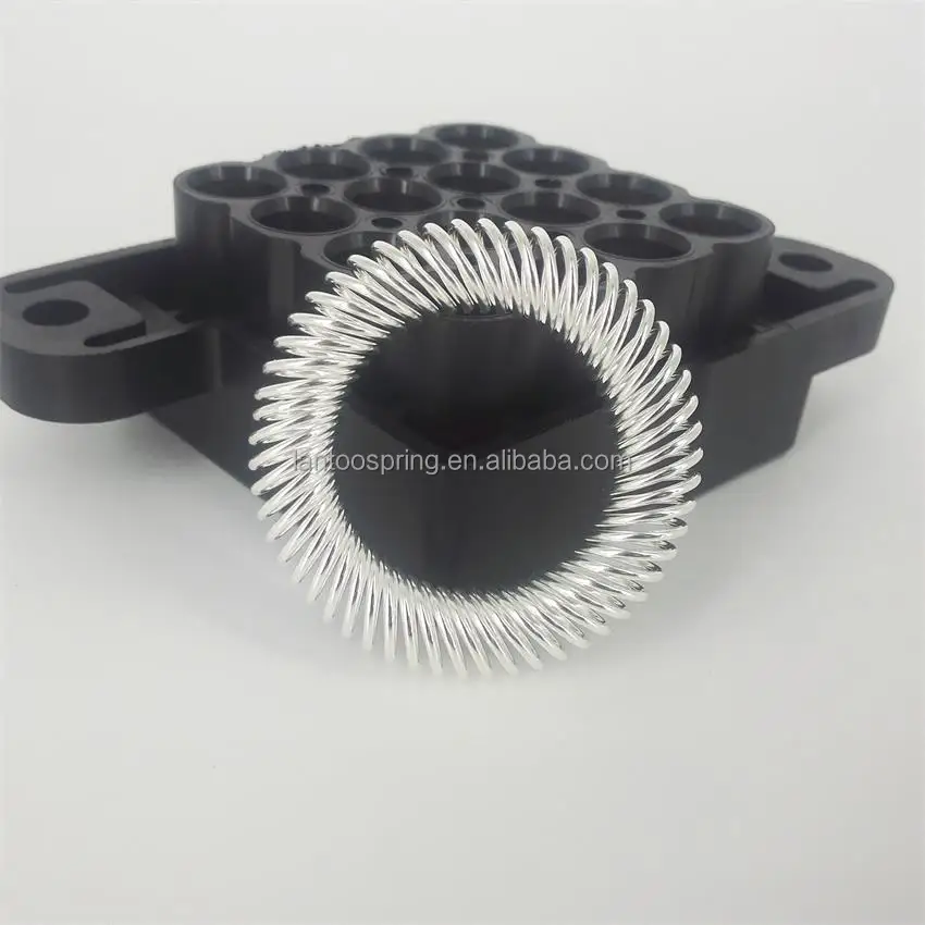 Spring Contact Finger  Multi Contact Power High Voltage Conductive Spring Canted Coil Axial Radial Spring Beryllium Copper