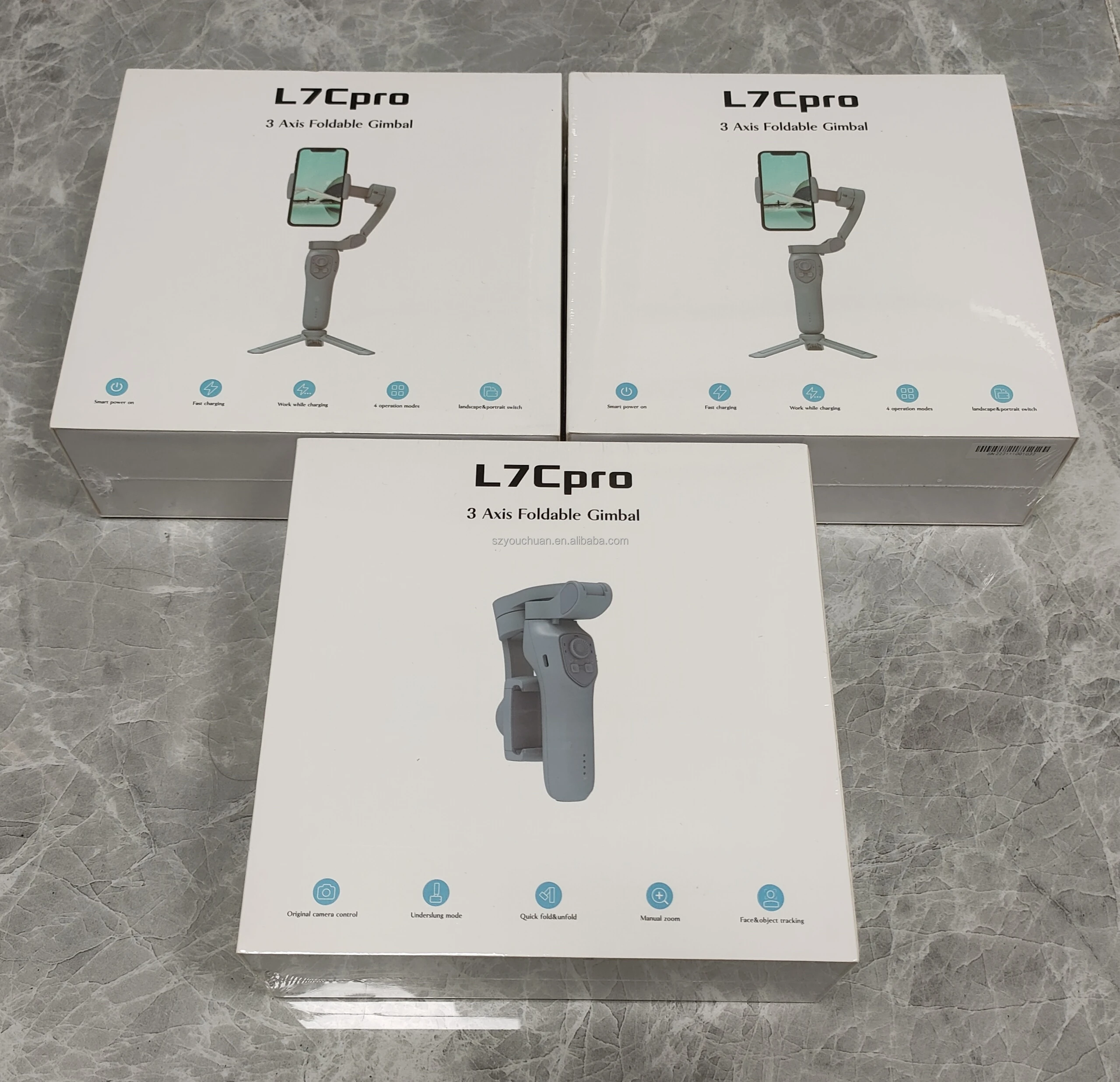 OEM LOGO L7C Pro 3 Axis Smart Stabilizer Gimbal for Iphone