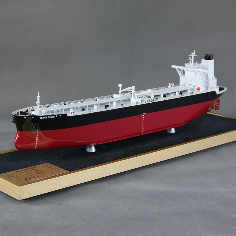 【L】O.A.S Manufacturer High Quality Ship Model Business Gifts Cargo Boat Models  Custom 65cm SEA OIL/ GAS TANKERS