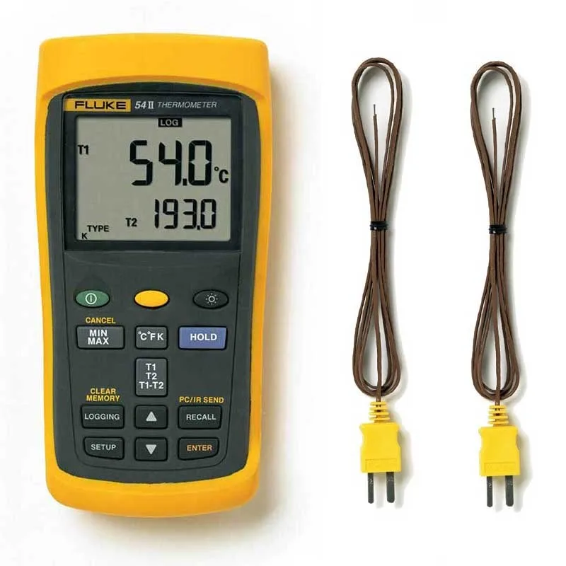 Fluke 54 Series II B Digital Thermocouple Thermometer