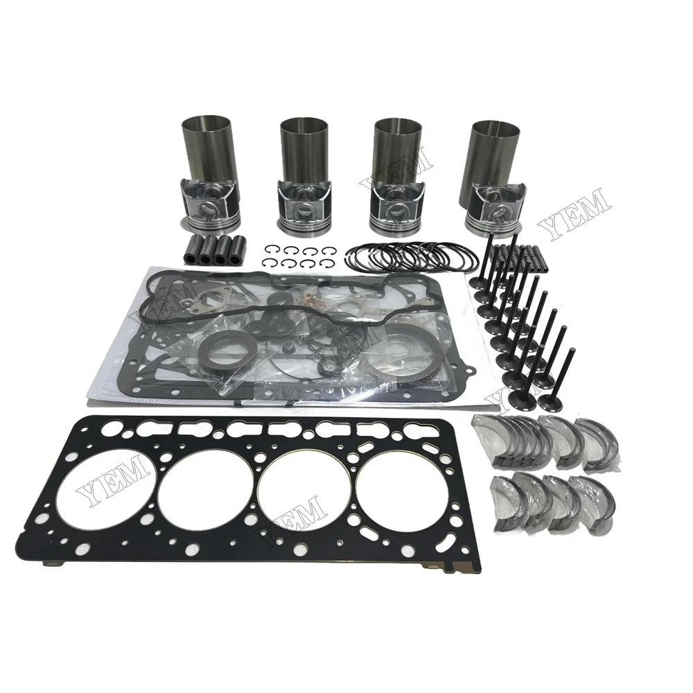 Overhaul Rebuild Kit for Caterpillar for CAT Engine C3.8 Loader 272D2 297D2 299D2 299D3 272D 236D 910K 914K