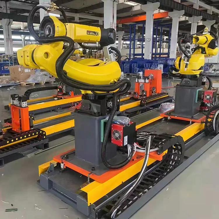 Robot Guide Rails With 500KG Payload and 2000MM Reach As Linear Guide Rail for CNC Machine and 6 Aixs Industrial Robot