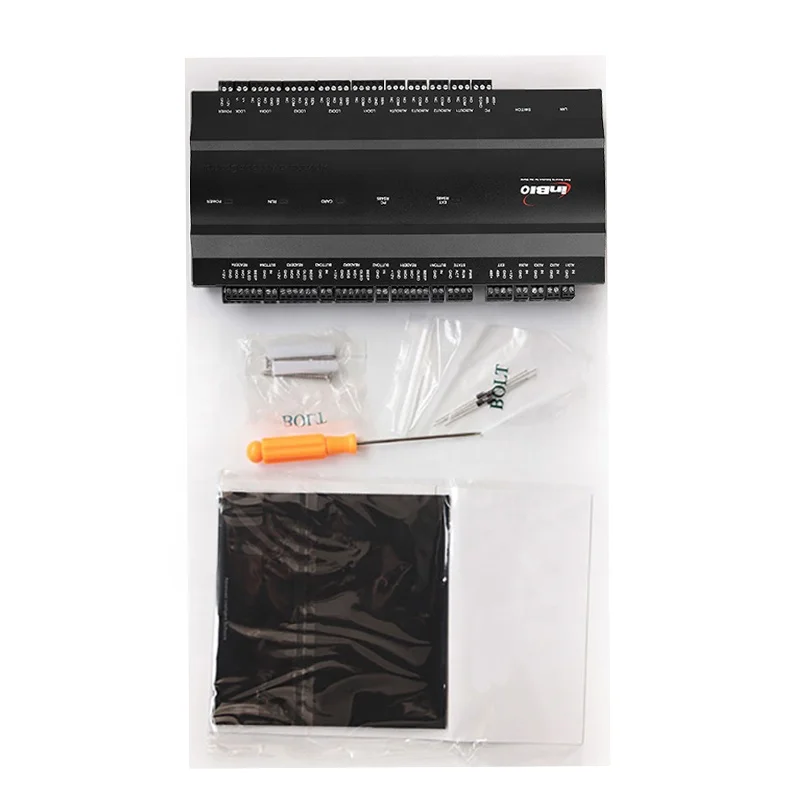 Biometric Fingerprint Access Control 4 Door Access Controller with Power Adapter Box InBIO460